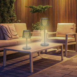 Solárne záhradné / domové osvetlenie SPRINGOS CS0126 čierne