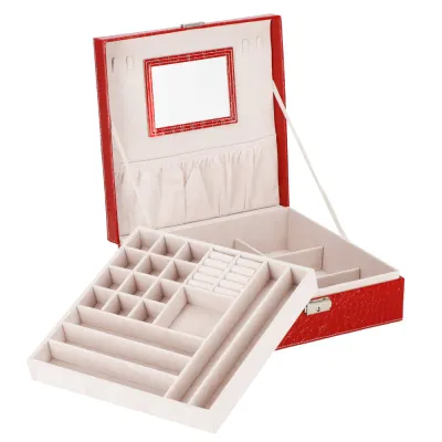 Šperkovnica SPRINGOS AURELIA červená