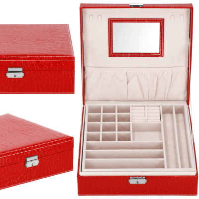 Šperkovnica SPRINGOS AURELIA červená