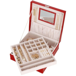 Šperkovnica SPRINGOS AURELIA červená