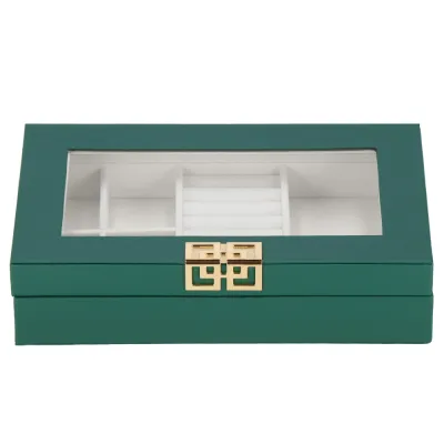 Šperkovnica SPRINGOS ELORY zelená