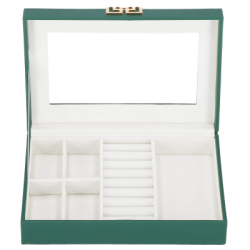 Šperkovnica SPRINGOS ELORY zelená