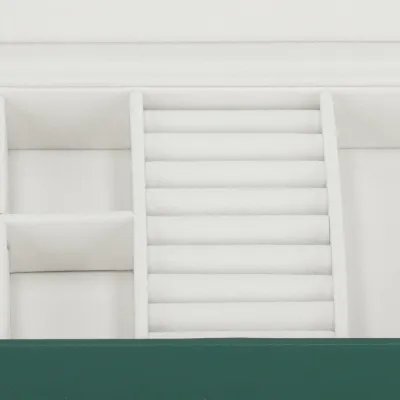 Šperkovnica SPRINGOS ELORY zelená