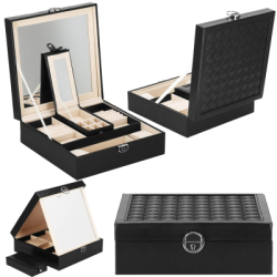 Šperkovnica SPRINGOS NOLITA čierna