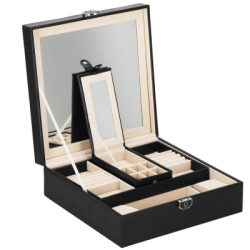 Šperkovnica SPRINGOS NOLITA čierna