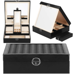 Šperkovnica SPRINGOS NOLITA čierna