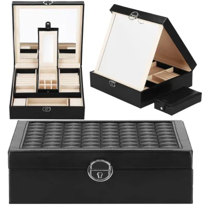 Šperkovnica SPRINGOS NOLITA čierna