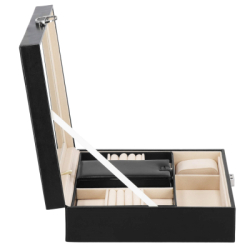 Šperkovnica SPRINGOS NOLITA čierna