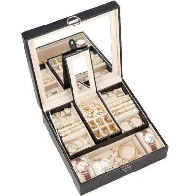 Šperkovnica SPRINGOS NOLITA čierna