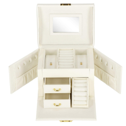 Šperkovnica SPRINGOS CELESTE biela