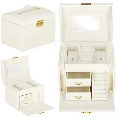 Šperkovnica SPRINGOS CELESTE biela