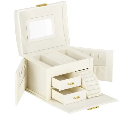 Šperkovnica SPRINGOS CELESTE biela