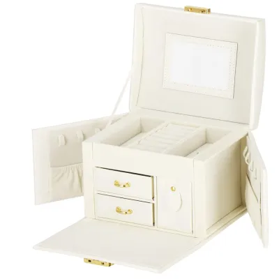 Šperkovnica SPRINGOS CELESTE biela