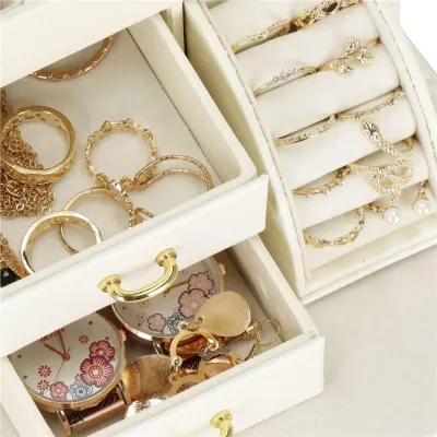 Šperkovnica SPRINGOS CELESTE biela