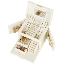 Šperkovnica SPRINGOS CELESTE biela