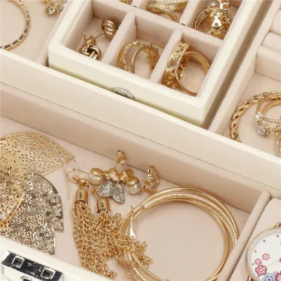 Šperkovnica SPRINGOS NOLITA biela