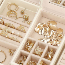 Šperkovnica SPRINGOS NOLITA biela