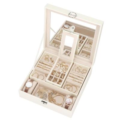 Šperkovnica SPRINGOS NOLITA biela