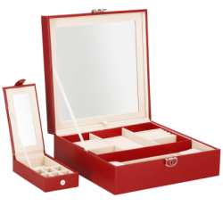 Šperkovnica SPRINGOS NOLITA červená