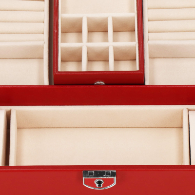 Šperkovnica SPRINGOS NOLITA červená