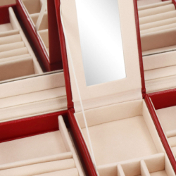 Šperkovnica SPRINGOS NOLITA červená