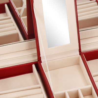 Šperkovnica SPRINGOS NOLITA červená