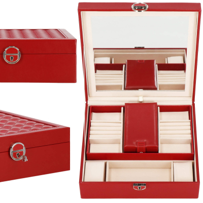 Šperkovnica SPRINGOS NOLITA červená