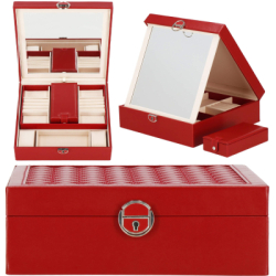 Šperkovnica SPRINGOS NOLITA červená