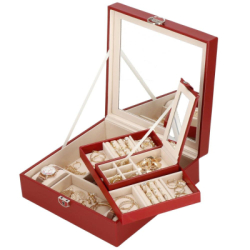 Šperkovnica SPRINGOS NOLITA červená