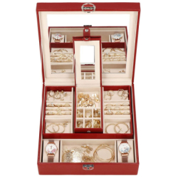 Šperkovnica SPRINGOS NOLITA červená