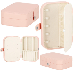 Šperkovnica SPRINGOS TRESSA ružová