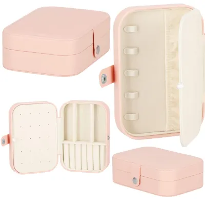 Šperkovnica SPRINGOS TRESSA ružová