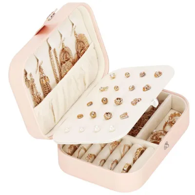 Šperkovnica SPRINGOS TRESSA ružová