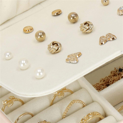 Šperkovnica SPRINGOS TRESSA ružová