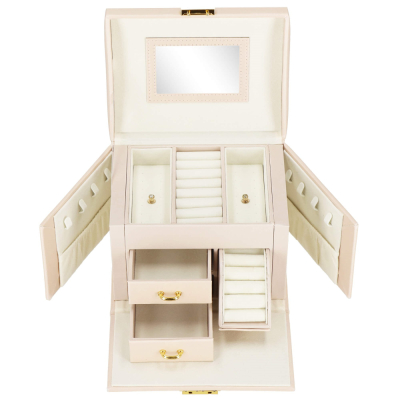 Šperkovnica SPRINGOS CELESTE béžová