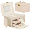 Šperkovnica SPRINGOS CELESTE béžová