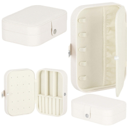 Šperkovnica SPRINGOS TRESSA biela