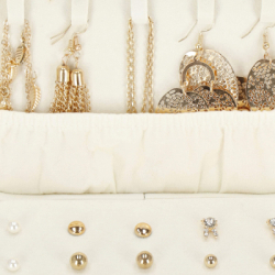 Šperkovnica SPRINGOS TRESSA biela