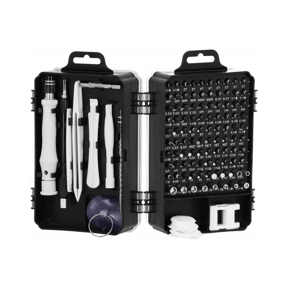 Súprava náradia na opravu elektroniky SPRINGOS CS0057 čierna 116 dielov