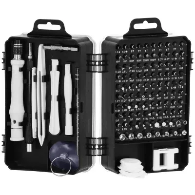 Súprava náradia na opravu elektroniky SPRINGOS CS0057 čierna 116 dielov