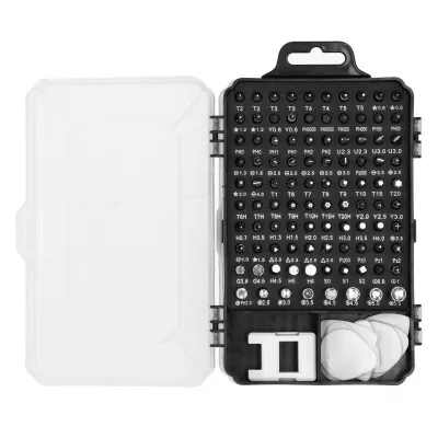 Súprava náradia na opravu elektroniky SPRINGOS CS0057 čierna 116 dielov