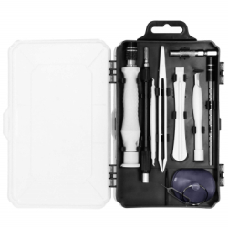 Súprava náradia na opravu elektroniky SPRINGOS CS0057 čierna 116 dielov