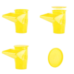 Násypka pre zhoz na stavebnú suť HIGHER NR2 žltá