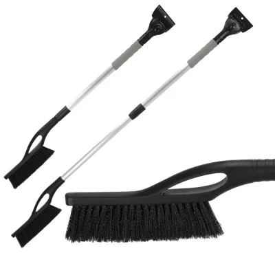 Škrabka na auto so zmetáčikom 127 cm SPRINGOS HA5245 čierna