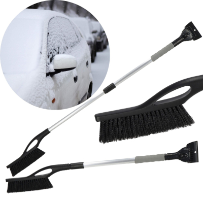 Škrabka na auto so zmetáčikom 127 cm SPRINGOS HA5245 čierna