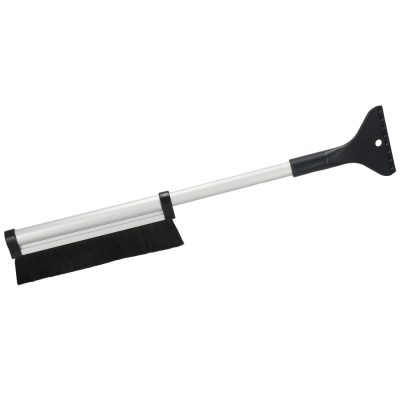 Škrabka na auto so metličkou 61 cm SPRINGOS HA5248 biela