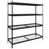 Kovový regál 183x150x54 cm 4 police SPRINGOS HA5277