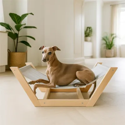 Lehátko pre psa SPRINGOS NAPPY šedé