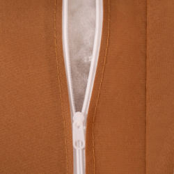 Hojdacie kreslo so stojanom SPRINGOS BEATA čierne + hnedé vankúše