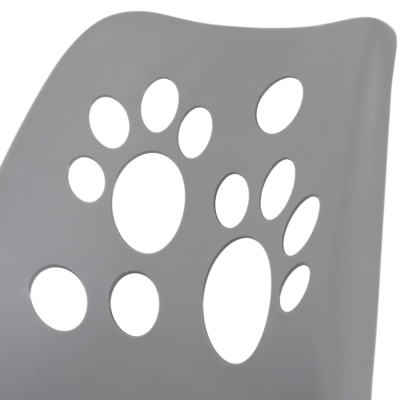 Detská stolička k písaciemu stolu SPRINGOS PAWS HF0041 sivá